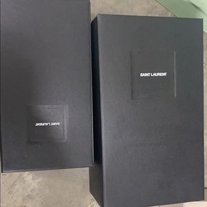 Saint laurent shoes box